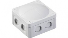 COMBI 308/5 GrEy, Junction Box 85x85x51mm Grey Polypropylene IP66/IP67, WISKA LTD