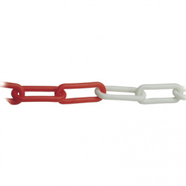 T0120993007, Пластиковая цепь, красная/белая 6.0 mm, Campbell