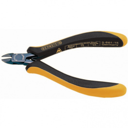 3-661-15, Щипцы; бокорезы, для резки; ESD; 120мм, Bernstein