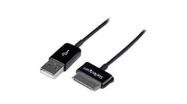 USB2SDC2M, Cable USB-A Plug - Samsung 30-Pin Plug 2m Black, StarTech.com