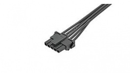 145132-0503, Micro-Fit TPA-to-Micro-Fit TPA Off-the-Shelf (OTS) Cable Assembly Single Row 300.00mm Length 5 Circuits Black, Molex
