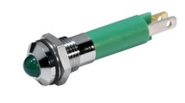 19040351, LED INDICATOR, 24V, GREEN, CML INNOVATIVE TECHNOLOGIES