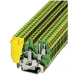 2775184, UDK 4-PE feed-through terminal block, 0.2...4 mm2 green-yellow, Phoenix Contact