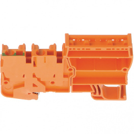 STIO-IN 2,5/3-PE OG, Power supply terminal+PE orange 0.08...2.5 mm2, Phoenix Contact