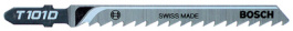 T101D HCS [5 шт], Jigsaw blades PU=5 ST, Bosch