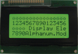 DEM 16481 SYH-LY-CYR22, Dot matrix LCD display 4.75 mm 4 x 16, Display Elektronik