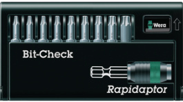 05057115001, Bit set, 1/4", TORX®, Wera Tools