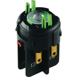 1.20.126.305/9000, Contact block QC 22 mm, RAFI