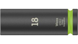 05004835001, Deep Hex Socket, 18mm, 1/2", Wera Tools