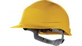 ZIRC1JA, Safety Helmet Size Adjustable Yellow, Delta Plus