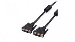 11.99.5556, Video Cable, DVI-D 24 + 1-Pin Male - DVI-D 24 + 1-Pin Male, 7.5m, Value