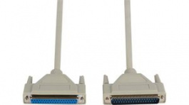 CCGP52510IV10, Serial Cable D-SUB 37-Pin Male - D-SUB 37-Pin Female 1m Ivory, Nedis (HQ)