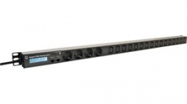 831114, Inline Meter & Metered PDU; 230V; 16A; Schuko Type F; 20xSchuko Type F/IEC 6032, Gude