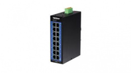 TI-G160i, Ethernet Switch, RJ45 Ports 16, 1Gbps, Layer 2 Managed, Trendnet