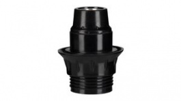 141129, Lamp Holder E14 26mm Black, Bailey