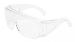 VISITOR, Safety Glasses, Clear, Polycarbonate, 3M
