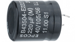 B43504B2477M000, Aluminium Electrolytic Capacitor 470 uF 250 VDC, TDK-Epcos