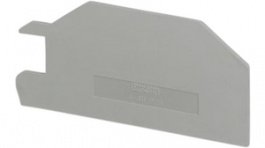 3038309, D-STI 10/16 End plate, Grey, Phoenix Contact