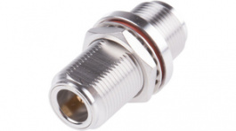 R161730000, Straight Adapter, N Socket - N Socket, 50Ohm, Radiall