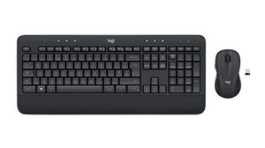 920-008923, Keyboard and Mouse, 1000dpi, MK545, US English, QWERTY, Wireless, Logitech