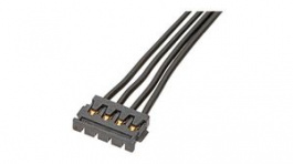 36920-0401, Pico-EZmate Receptacle Cable Assembly, 1.2mm Pitch, 100mm, Black, Molex
