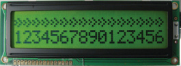 DEM 16215 SYH-LY-CYR22, Dot matrix LCD display 9.55 mm 2 x 16, Display Elektronik