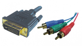 BB-915-06, DVI - 3x cinch cable m - m 2.00 m, Maxxtro