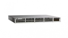 C9300-48UN-A, UPoE Switch, Managed, 5Gbps, 645W, PoE Ports 48, Cisco Systems