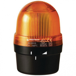 80730055, Flashlight, yellow, WERMA Signaltechnik