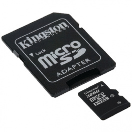 SDC10/32GB, microSDHC card 32 GB, Kingston