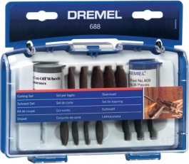 Dremel 688, Комплект принадлежностей, Dremel