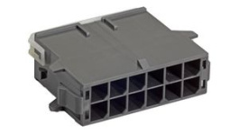 105411-1112, Male Housing, 12 Pole, 2 Row, 5.7mm Pitch, Molex