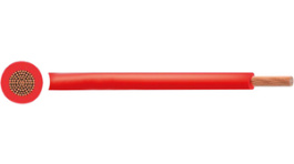 RND 475-00605 [100 м], Tri-Rated Wire, 0.75 mm\x1a, red Copper bare PVC, RND Cable