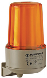 85130038, Continuous light, yellow, WERMA Signaltechnik