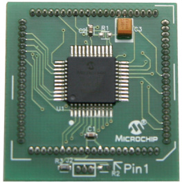 MA180030, Модуль Plug-In; PIC18F47J13; Совместим с: DM183032, Microchip