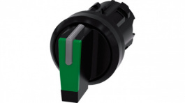 3SU1002-2BL40-0AA0, SIRIUS ACT Toggle Switch front element Plastic, green, Siemens