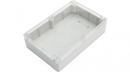 RND 455-01013, Plastic Enclosure 222x146x55mm Light Grey Polycarbonate IP67, RND Components