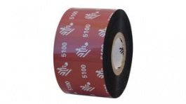 05100BK11045, Print Ribbon, Resin, 450m x 110mm, Black, Zebra