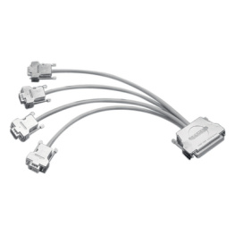 ST075, 4 x 9-pole SUB-D plug, 35 cm, Addi-Data