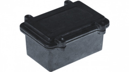 RND 455-00629, Sealed Metal Enclosure, Black, 100 x 150 x 75 mm, Aluminium Alloy / ADC12, IP67, RND Components