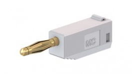 22.2616-29, Laboratory Socket, diam. 2mm, White, 10A, 60V, Gold-Plated, Staubli (former Multi-Contact )
