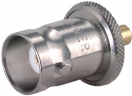 31 BNC-MMCX-50-1/1-- UE, Adapter BNC female/MMCX female 50 Ohm, Huber+Suhner
