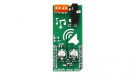 MIKROE-3010, 2x30W Amp Click Audio Amplifier Module 5V, MikroElektronika