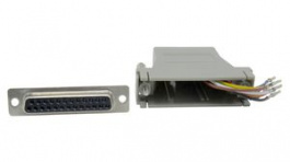 RND 205-00942, D-Sub Adapter, 9-Pin Socket to RJ45 Socket, Grey, RND Connect