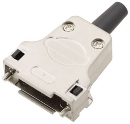 DTZF09-RG-K, D-Sub metal hood Poles 9, Encitech Connectors