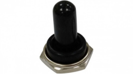 RND 210-00537, Hex Rubber Sealing Hood, 10.2 x 13.9 mm, RND Components