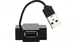 UHUBU2400BK, USB Hub 4-Port USB A Socket, Nedis (HQ)
