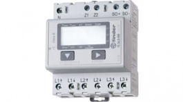 7E.56.8.400.0030, Energy meter 3-phase 230 VAC 5 A, FINDER