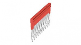 2460740000, Cross Connector, 32A, 6.1mm Pitch, 10 Poles, Red, Weidmuller
