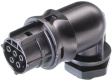 RST20I5S B1 M91 SW Connector M25 female angled L3-N-PE Screw connection